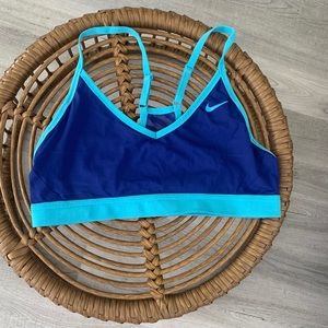 Double Blue Nike Sports Bra